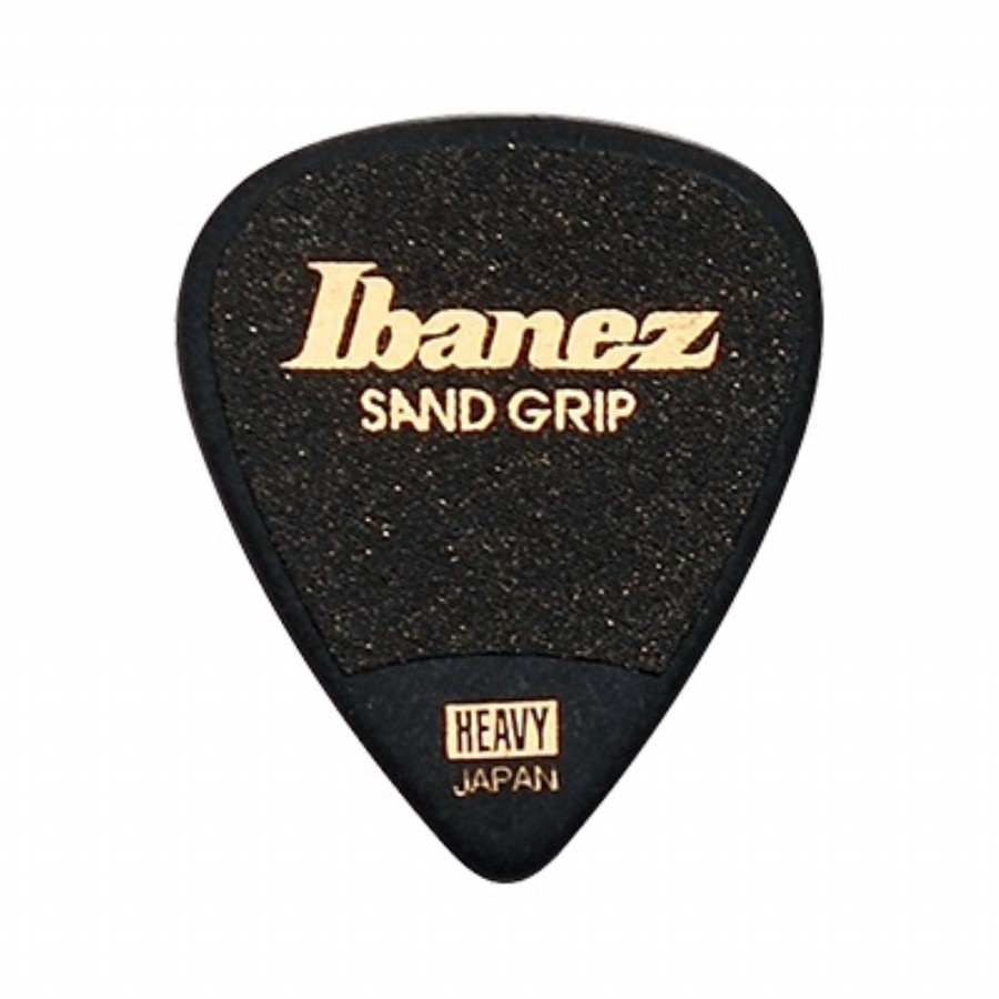 Ibanez Sand Grip Picks Heavy - Black (1.0mm) Pena
