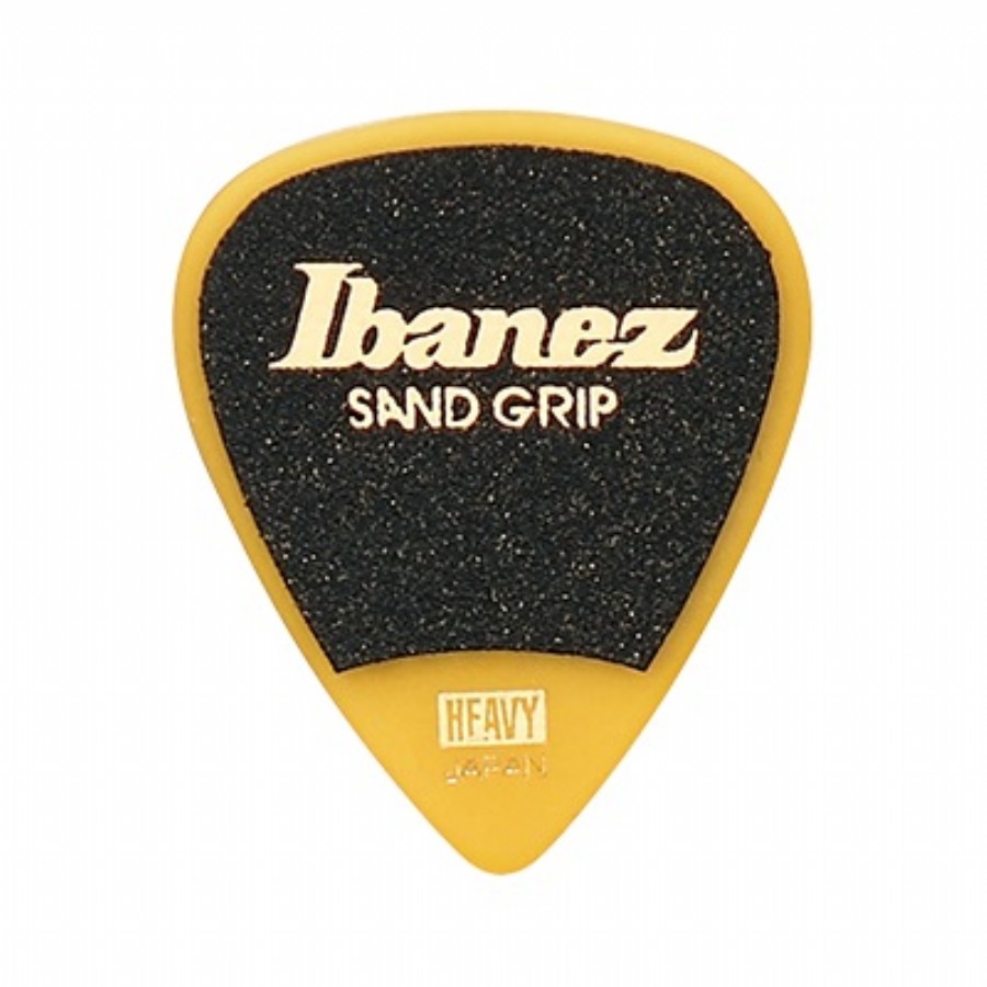 Ibanez Sand Grip Picks Heavy - Yellow (1.0mm) Pena