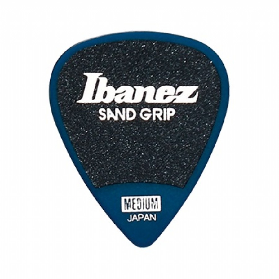 Ibanez Sand Grip Picks Medium - Deep Blue (0.8mm) Pena