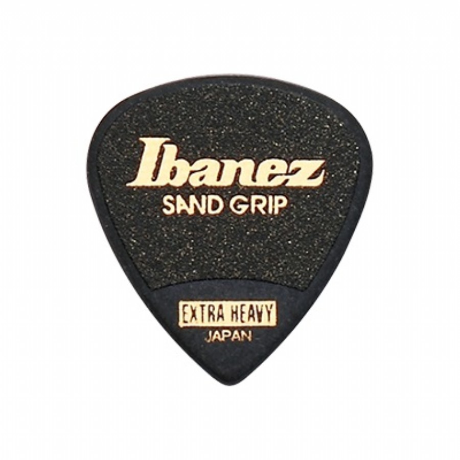 Ibanez Sand Grip Picks Exstra Heavy - Black (1.2mm) Pena