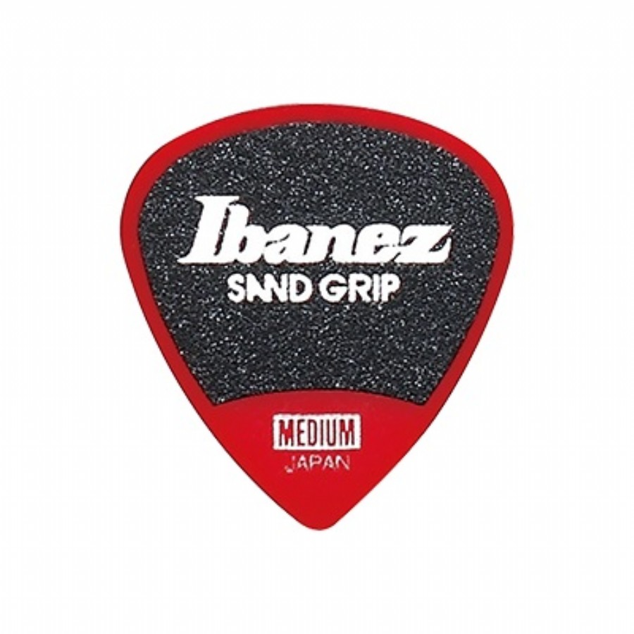 Ibanez Sand Grip Picks Medium - Red (0.8mm) Pena
