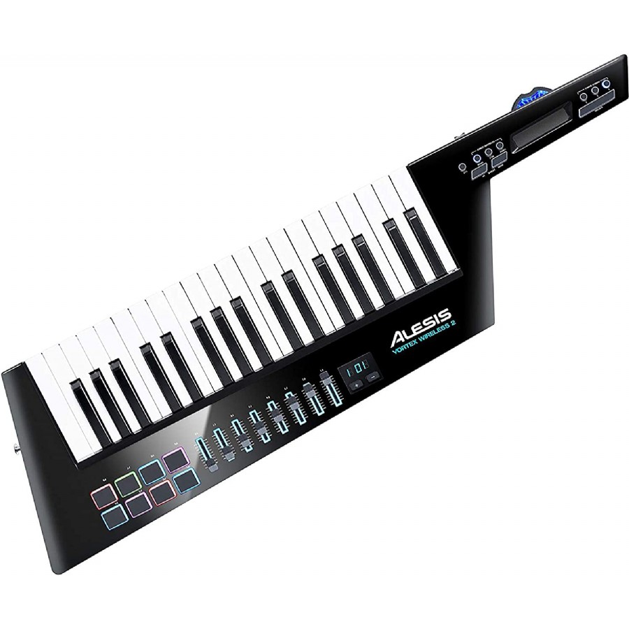 Alesis Vortex Wireless 2 Siyah USB-MIDI Controller Keytar