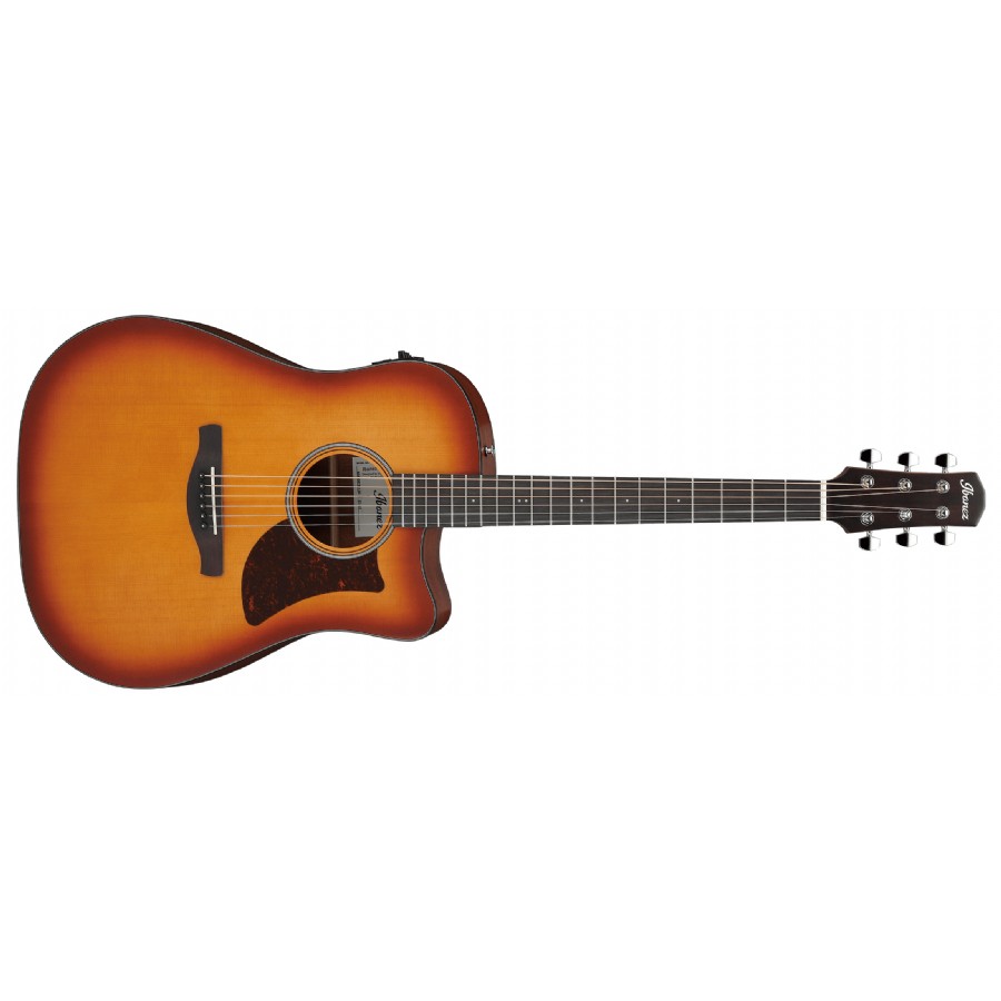 Ibanez AAD50CE LBS - Light Brown Sunburst Low Gloss Elektro Akustik Gitar