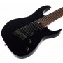 Ibanez RGMS8 RG Iron Label Black 8 Telli Elektro Gitar