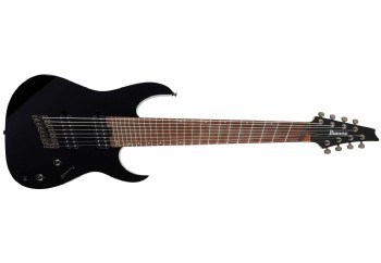 Ibanez RGMS8 RG Iron Label Black -  8 Telli Elektro Gitar