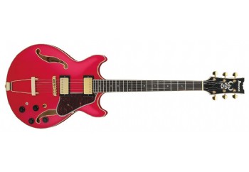 Ibanez AMH90 Artcore Expressionist CRF - Cherry Red Flat -  Elektro Gitar