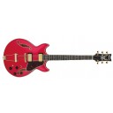 Ibanez AMH90 Artcore Expressionist CRF - Cherry Red Flat