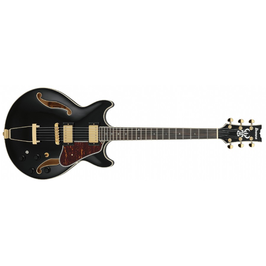 Ibanez AMH90 Artcore Expressionist BK - Black Elektro Gitar