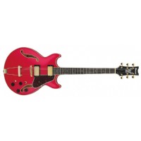 Ibanez AMH90 Artcore Expressionist CRF - Cherry Red Flat