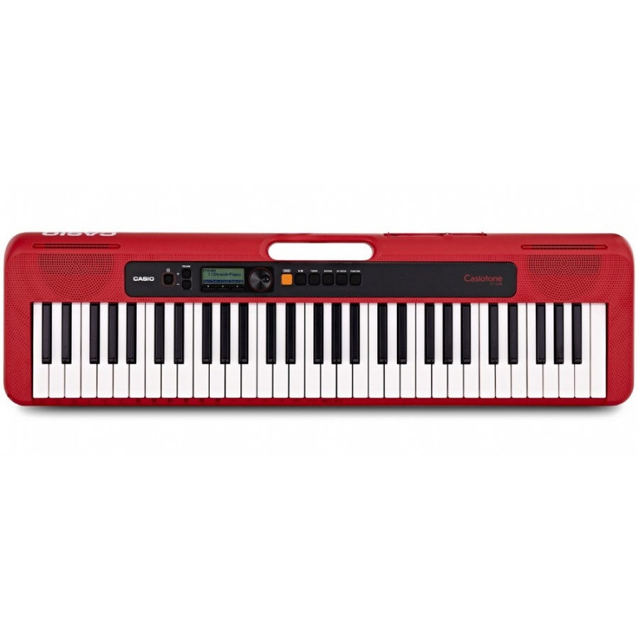 Casio Casiotone CT-S200RDC2 - Kırmızı Standart Org Adaptör Dahil