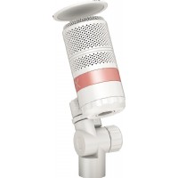 TC-Helicon Go XLR MIC Dynamic Broadcast Mic with Integrated Pop Filter White