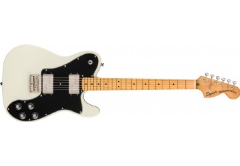 Squier Classic Vibe 70s Telecaster Deluxe Olympic White - Maple - Elektro Gitar