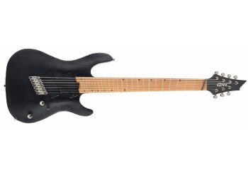 Cort KX307MS OPBK - Open Pore Black - 7 Telli Elektro Gitar