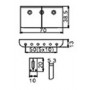 Dr.Parts EBR5/CR Elektro Gitar Köprüsü