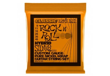 Ernie Ball P02252 Hybrid Slinky Classic Rock N Roll Takım Tel -  Elektro Gitar Teli 009-046