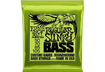 Ernie Ball P02832 Regular Slinky Nickel Wound Electric Bass Strings Takım Tel -  Bas Gitar Teli 50-105