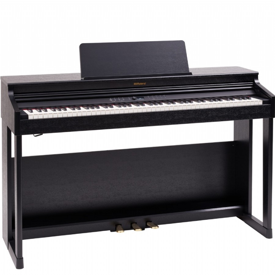 Roland RP701-CB Black Siyah Dijital Piyano Tabure  Kulaklık Hediyeli