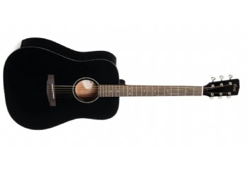Cort Earth60 Black Gloss - Akustik Gitar