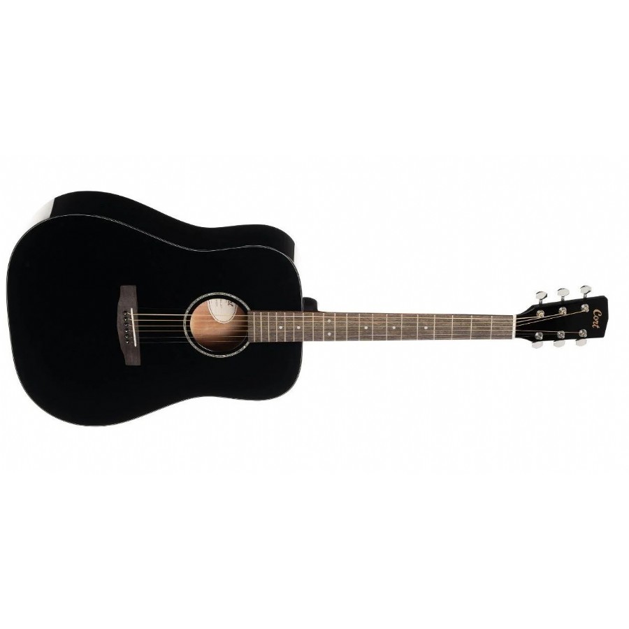 Cort Earth60 Black Gloss Akustik Gitar