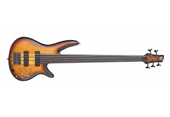 Ibanez SRF705 Bass Workshop Series BBF - Brown Burst Flat - 5-Telli Perdesiz Bas Gitar