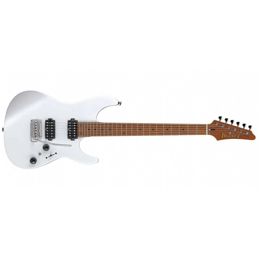 Ibanez AZ2402 Prestige PWF - Pearl White Flat Elektro Gitar