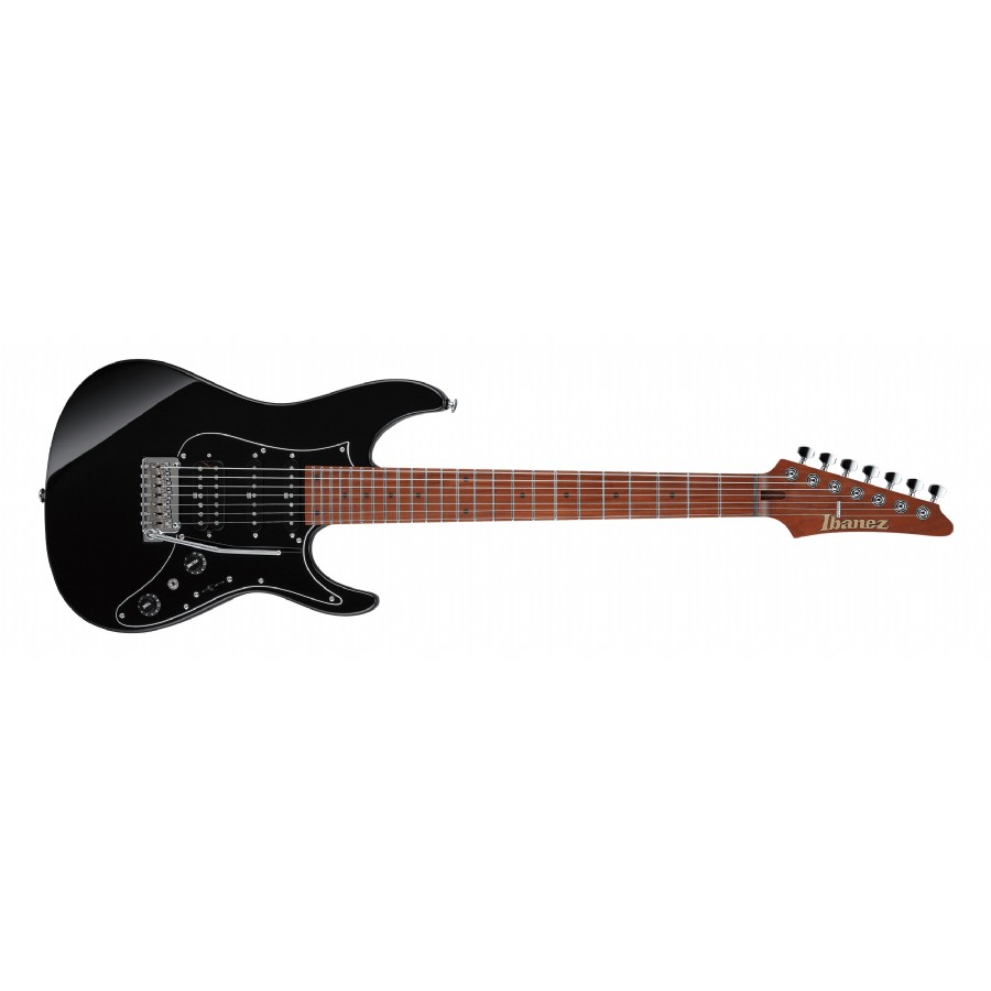 Ibanez AZ24047-BK AZ Prestige Series BK - Black 7 Telli Elektro Gitar