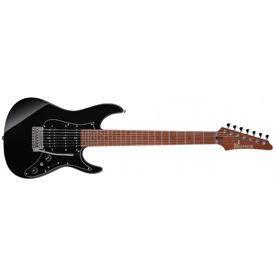 Ibanez AZ24047-BK AZ Prestige Series BK - Black 7 Telli Elektro Gitar