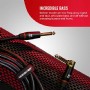 Monster Cable Prolink Monster Bass Instrument Cable - Right Angle to Straight 3.6 metre Enstrüman Kablosu