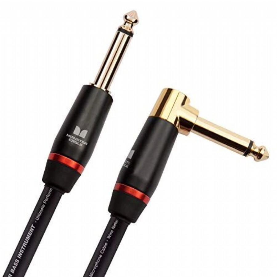 Monster Cable Prolink Monster Bass Instrument Cable - Right Angle to Straight 3.6 metre Enstrüman Kablosu