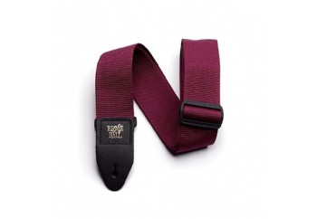 Ernie Ball Polypro Guitar Strap/Bass Strap Bordo - P04047 - Gitar askısı