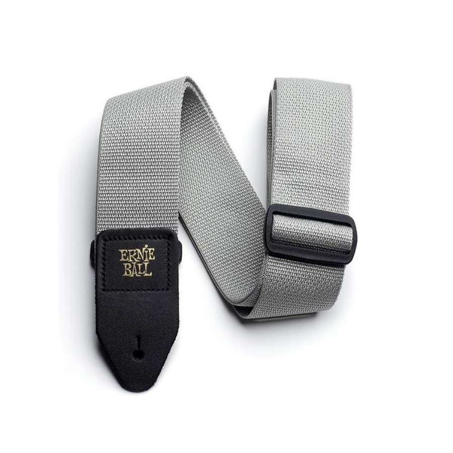 Ernie Ball Polypro Guitar Strap/Bass Strap Grey - P04046 Gitar askısı