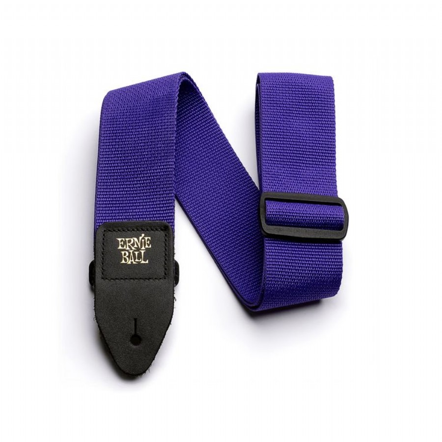 Ernie Ball Polypro Guitar Strap/Bass Strap Purple - P04045 Gitar askısı