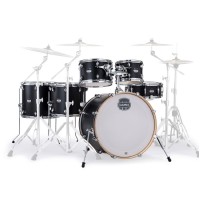 Mapex MM628SFU Mars Maple 6-Piece Studioease Shell Pack Matte Black (KD)