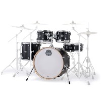 Mapex MM529SF Mars Maple 5-Piece Rock Shell Pack Matte Black (KD)