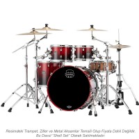 Mapex SR529X Saturn Rock 4-Piece Shell Pack Scarlet Fade (RQ)