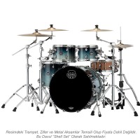 Mapex SR529X Saturn Rock 4-Piece Shell Pack Teal Blue Fade (RJ)