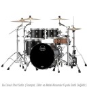 Mapex SR504X Saturn Fusion 4-Piece Shell Pack Satin Black (FB)