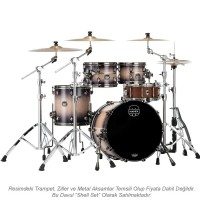 Mapex SE504XM Saturn Evolution Fusion Maple 4-Piece Shell Pack Exotic Violet Burst Lacquer (PZ)