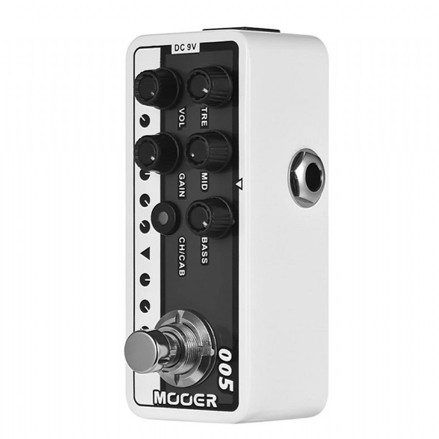Mooer M005 Micro PreAMP Brown Sound 3 Based on EVH 5150 Preamp Pedal
