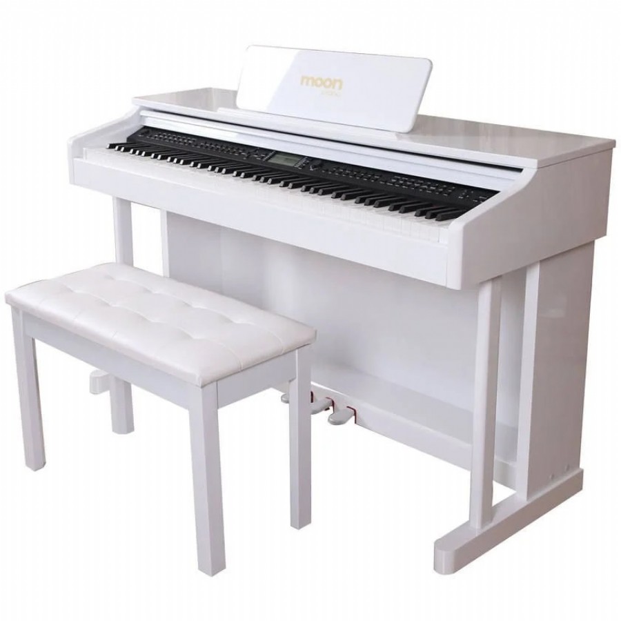 Moon YMA60P Parlak Beyaz Dijital Piyano