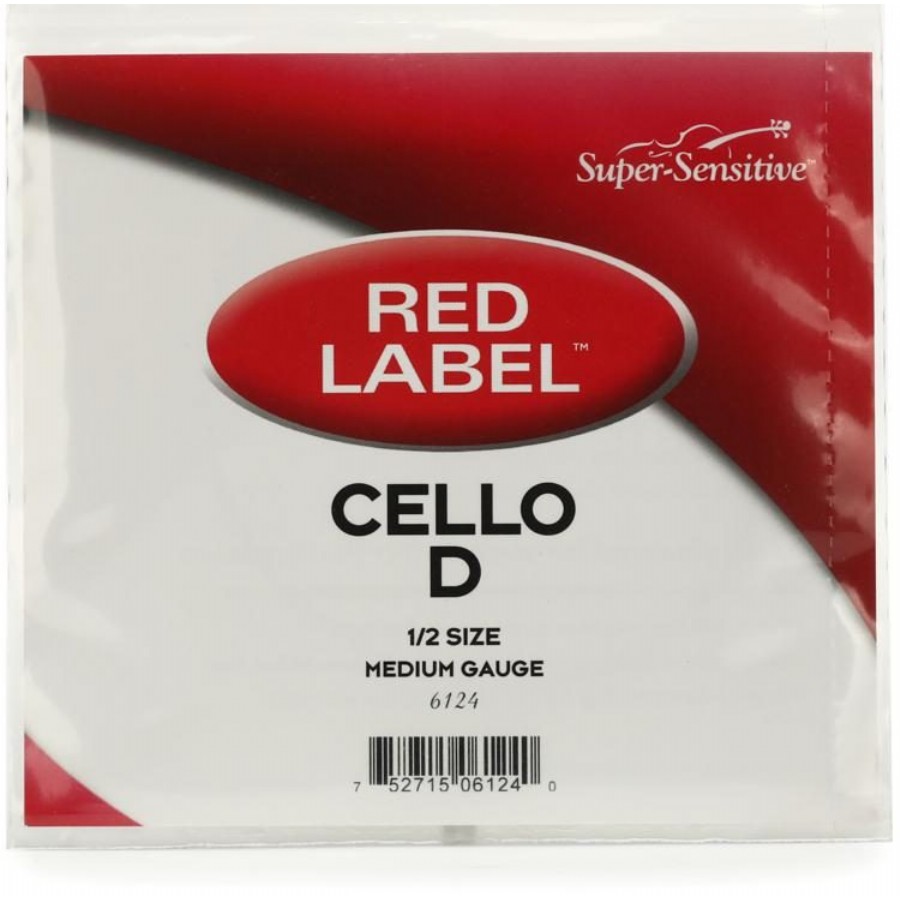 Super Sensitive Red Label Set 1/2 D-Re Teli Çello Teli