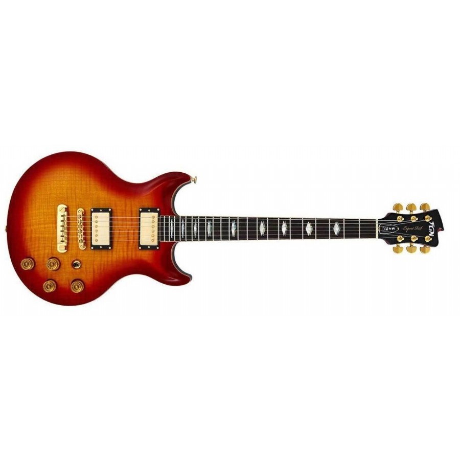 Fujigen Rise ERSFMR CSQ - Cherry Sunburst Elektro Gitar