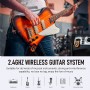 Xvive U2 Guitar Wireless System Black Wireless Gitar Sistemi