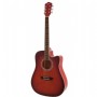 Washburn WA90C Red Burst Akustik Gitar