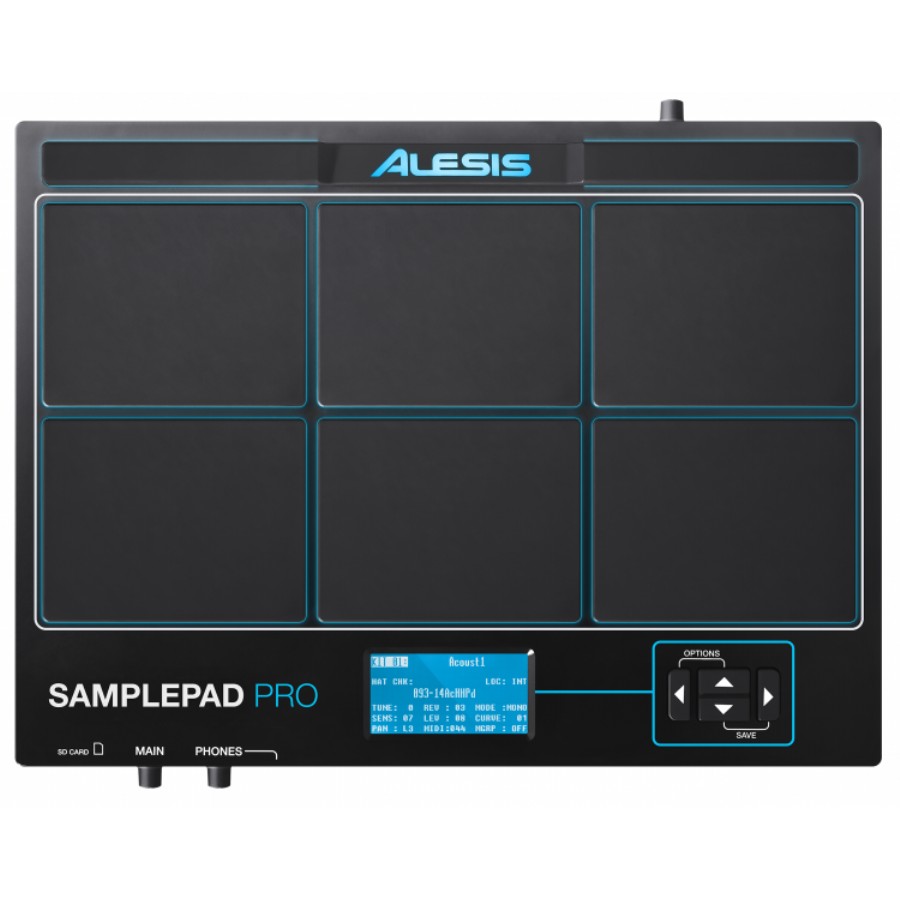 Alesis SAMPLEPADPRO 8-Padli Dijital Perküsyon  Sample Tetikleme Enstrümanı