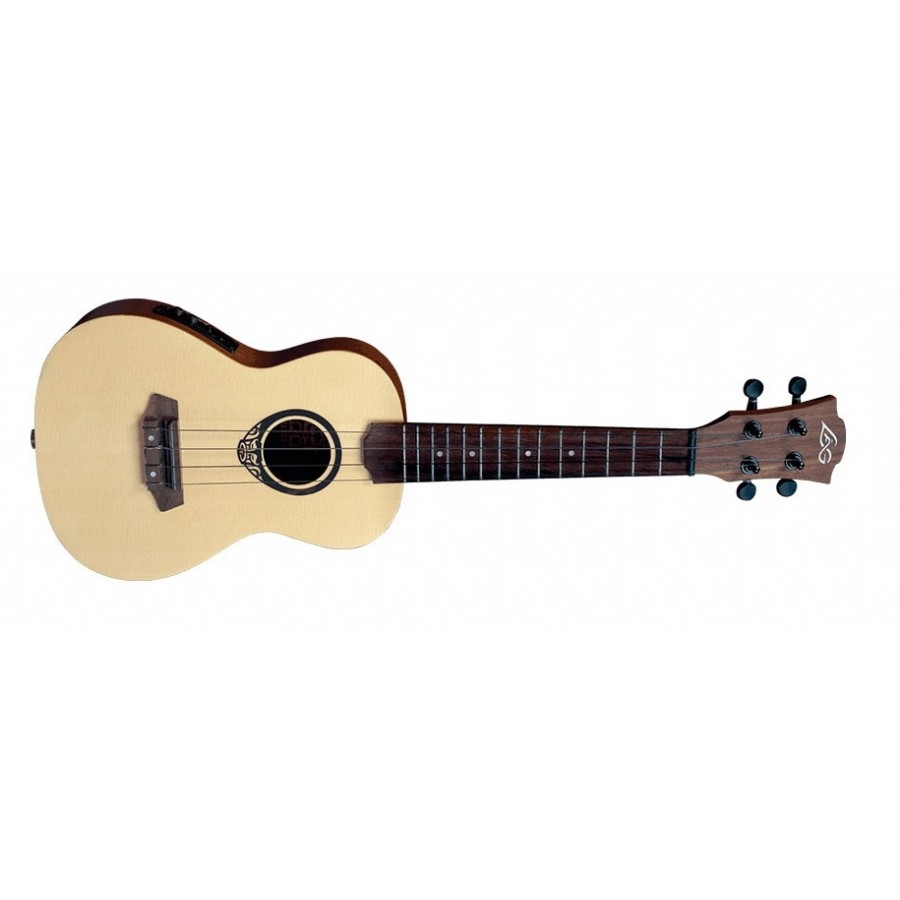 LAG GLU TKU150CE Natural Concert Elektro Ukulele