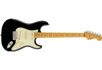 Fender American Professional II Stratocaster Black - Maple - Elektro Gitar