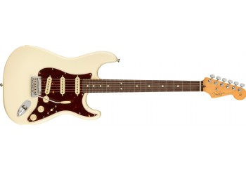 Fender American Professional II Stratocaster Olympic White - Rosewood -  Elektro Gitar