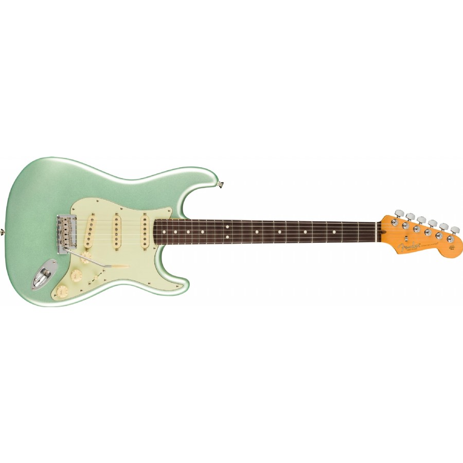 Fender American Professional II Stratocaster Mystic Surf Green - Rosewood Elektro Gitar