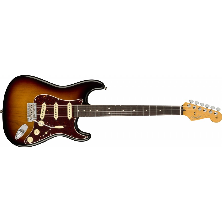 Fender American Professional II Stratocaster 3-Color Sunburst - Rosewood Elektro Gitar